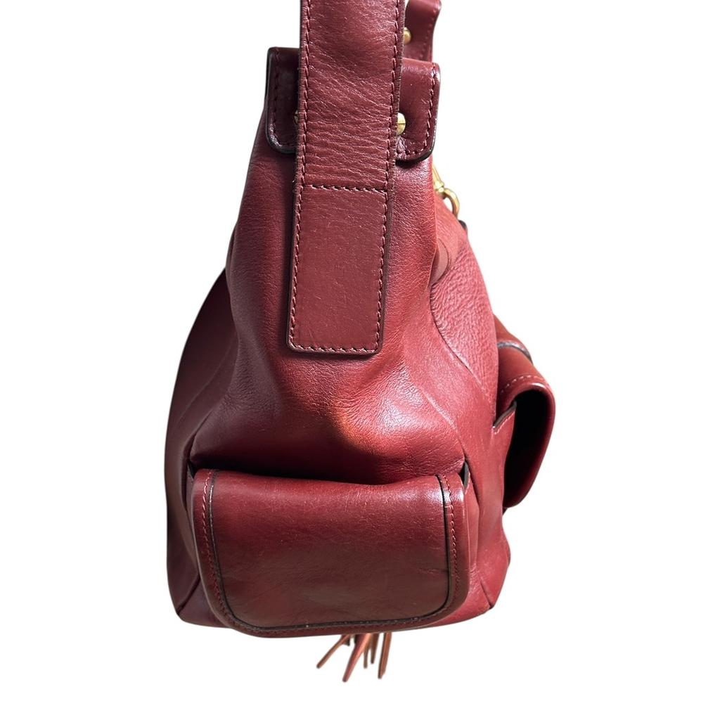 Sac bandoulière Chloé - Taille unique - Bordeaux - État : Excellent