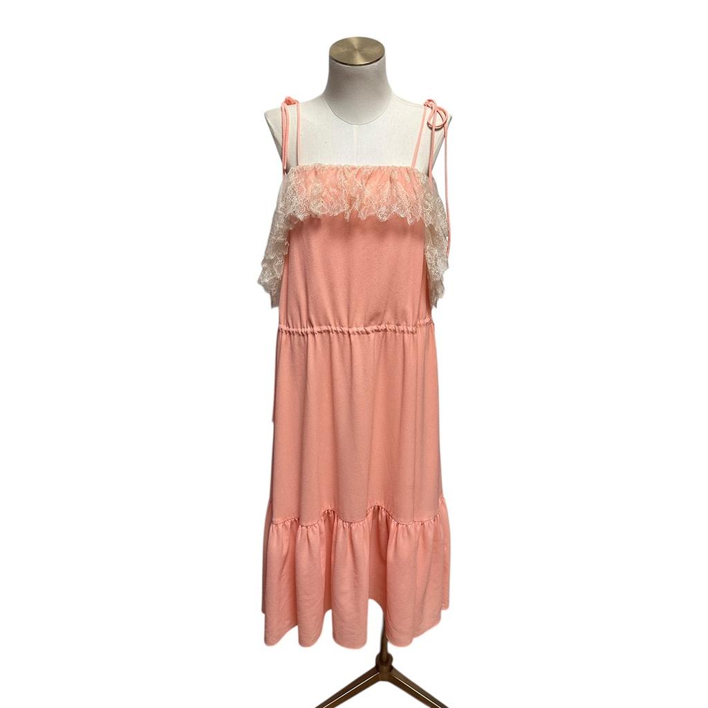 Robe Claudie Pierlot - 38 - Corail - État : Excellent