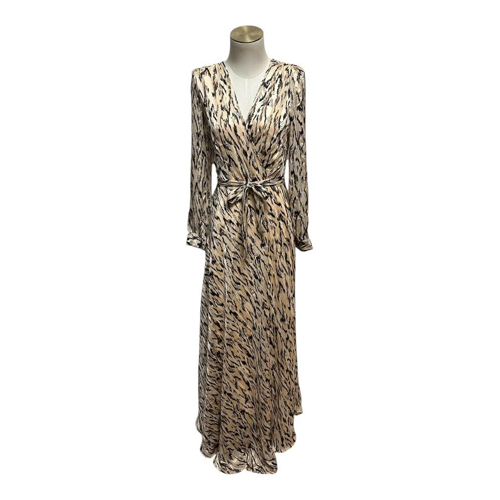 Robe longue Belcci - S - Beige imprimé - État : Neuf
