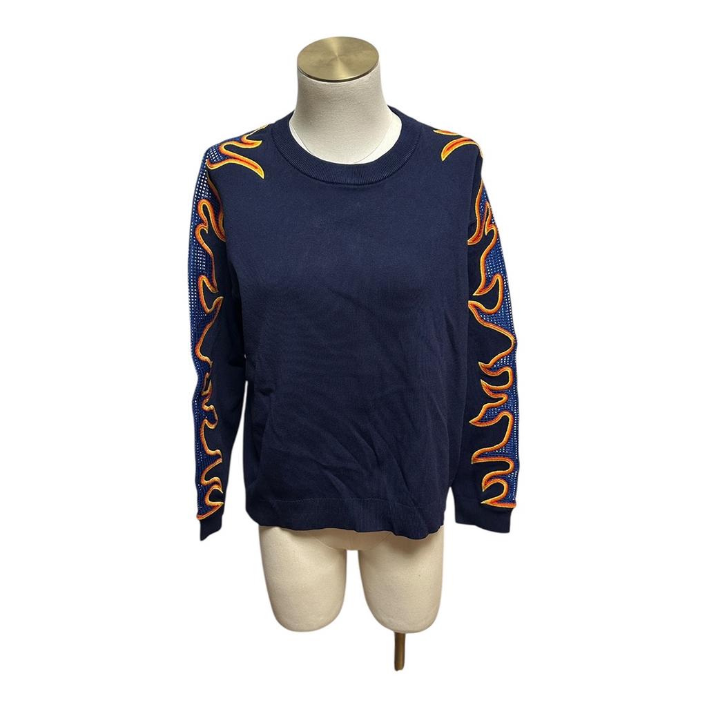 Pull femme Sandro - 2 - Blue - État : Excellent