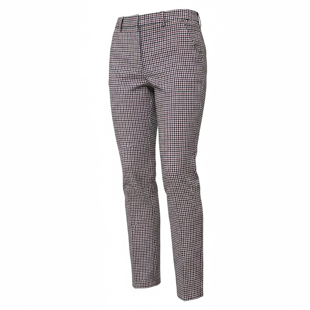 Pantalon Claudie Pierlot - 36 - Carreaux rouges et noirs - État : Excellent