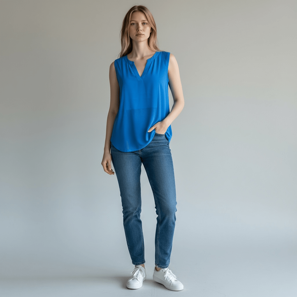 Débardeur Sandro – M – Bleu – État : Très bon - BiWear