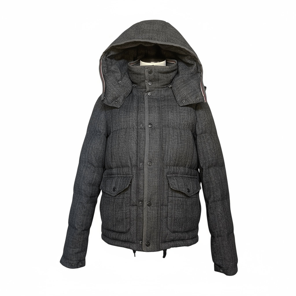 Doudoune Moncler – M – Gris – État : Très bon - BiWear