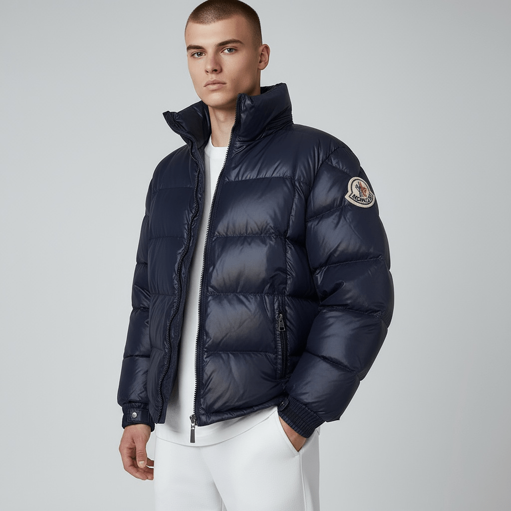 Doudoune Moncler – Xs – Marine – État : Très bon - BiWear