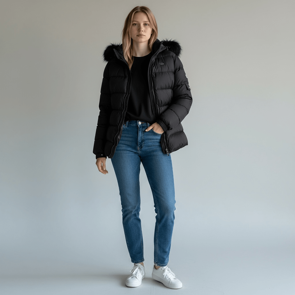 Doudoune Pyrenex – M – Noir – État : Excellent - BiWear