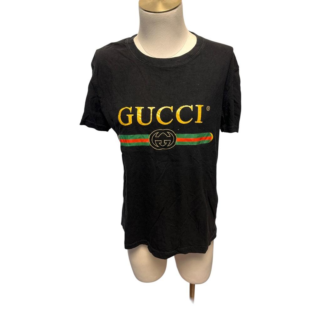 T-shirt Gucci - M - Noir - État : Excellent