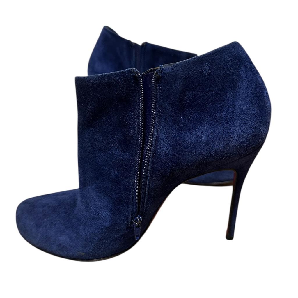Bottines Christian Louboutin - 39 - Bleu - État : Excellent