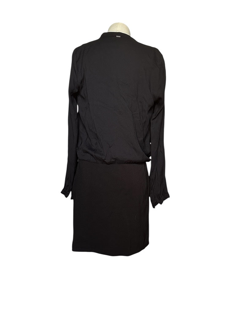 Petites Robe Noire Ikks - 38 - Noir - État : Très Bon