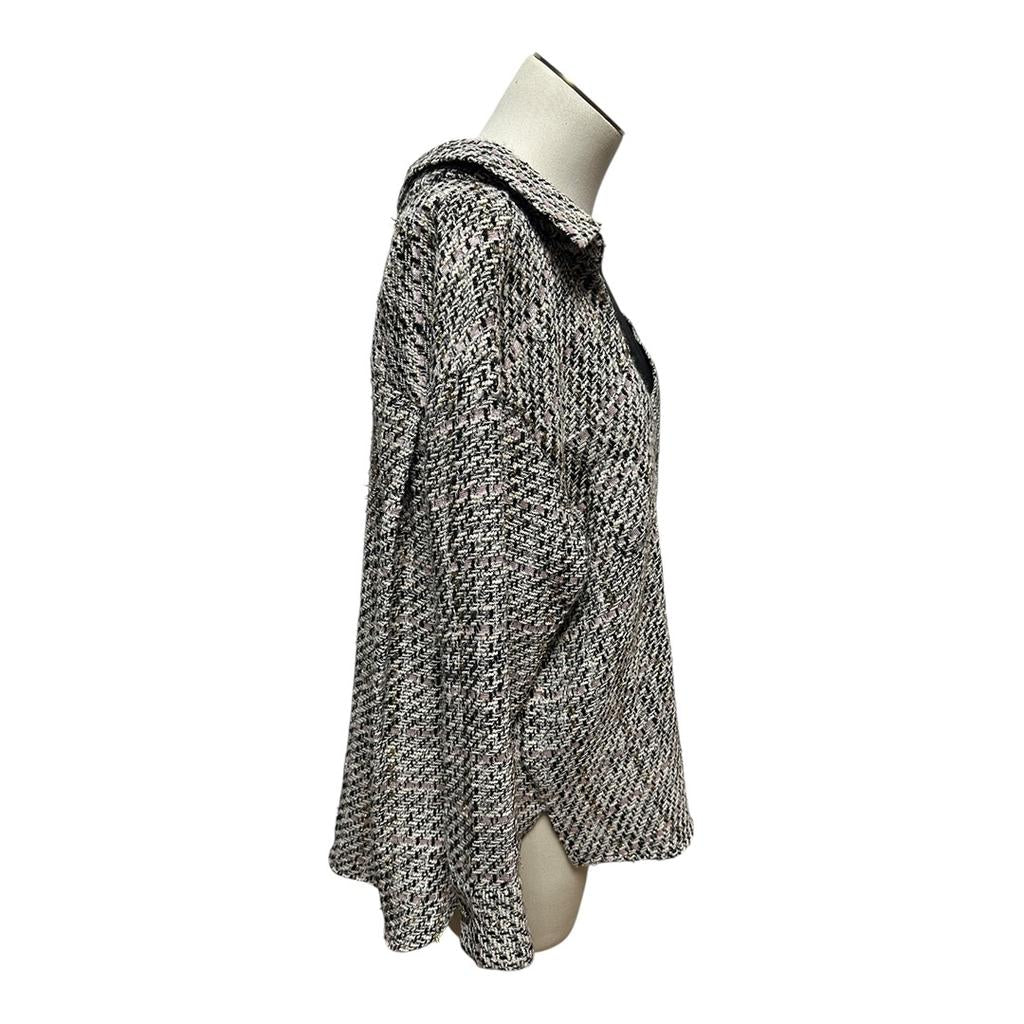 Veste Chemise Maje - 2 - Noir - État : Très Bon