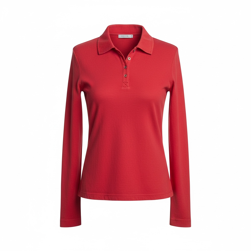 Polo manches longues Levi's - M - Rouge - État : Excellent