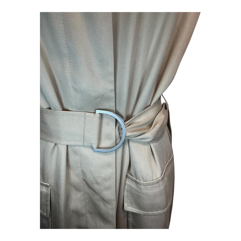 Robe Midi Calvin Klein - 36 - Beige - État : Neuf avec étiquette