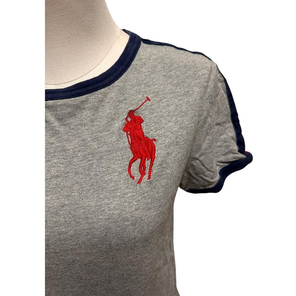 T-shirt Polo Ralph Lauren - L - Gris - État : Excellent