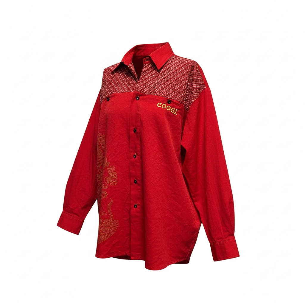 Chemise Coogi - L - Rouge - État : Excellent