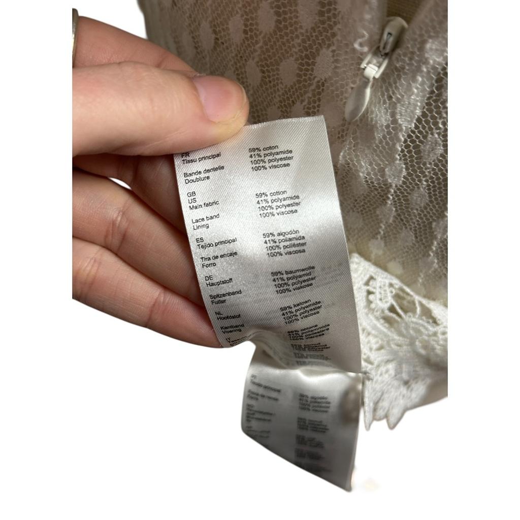 Robe Casual Maje - 36 - Blanc - État : Neuf