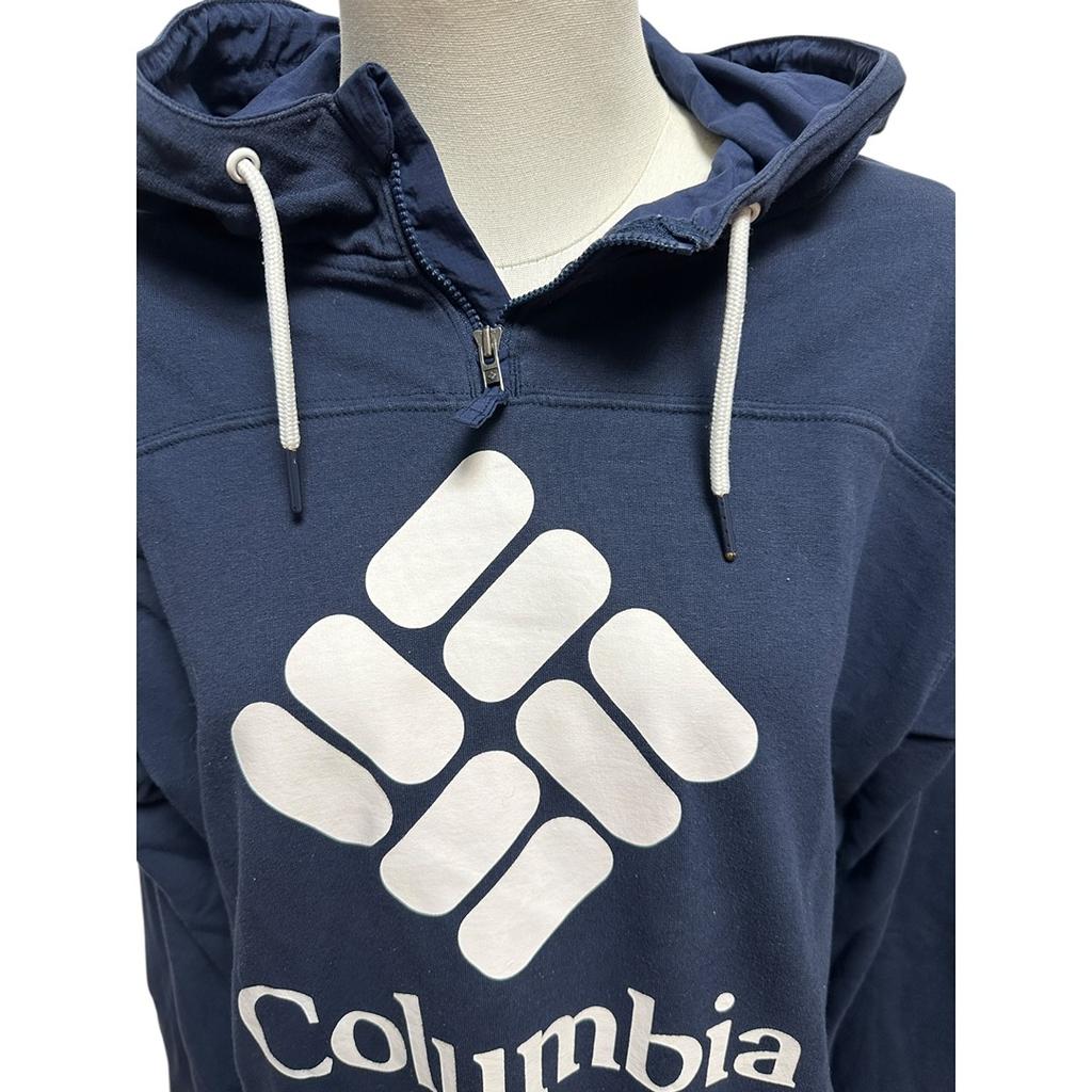 Sweat à capuche Columbia - M - Bleu marine - État : Excellent