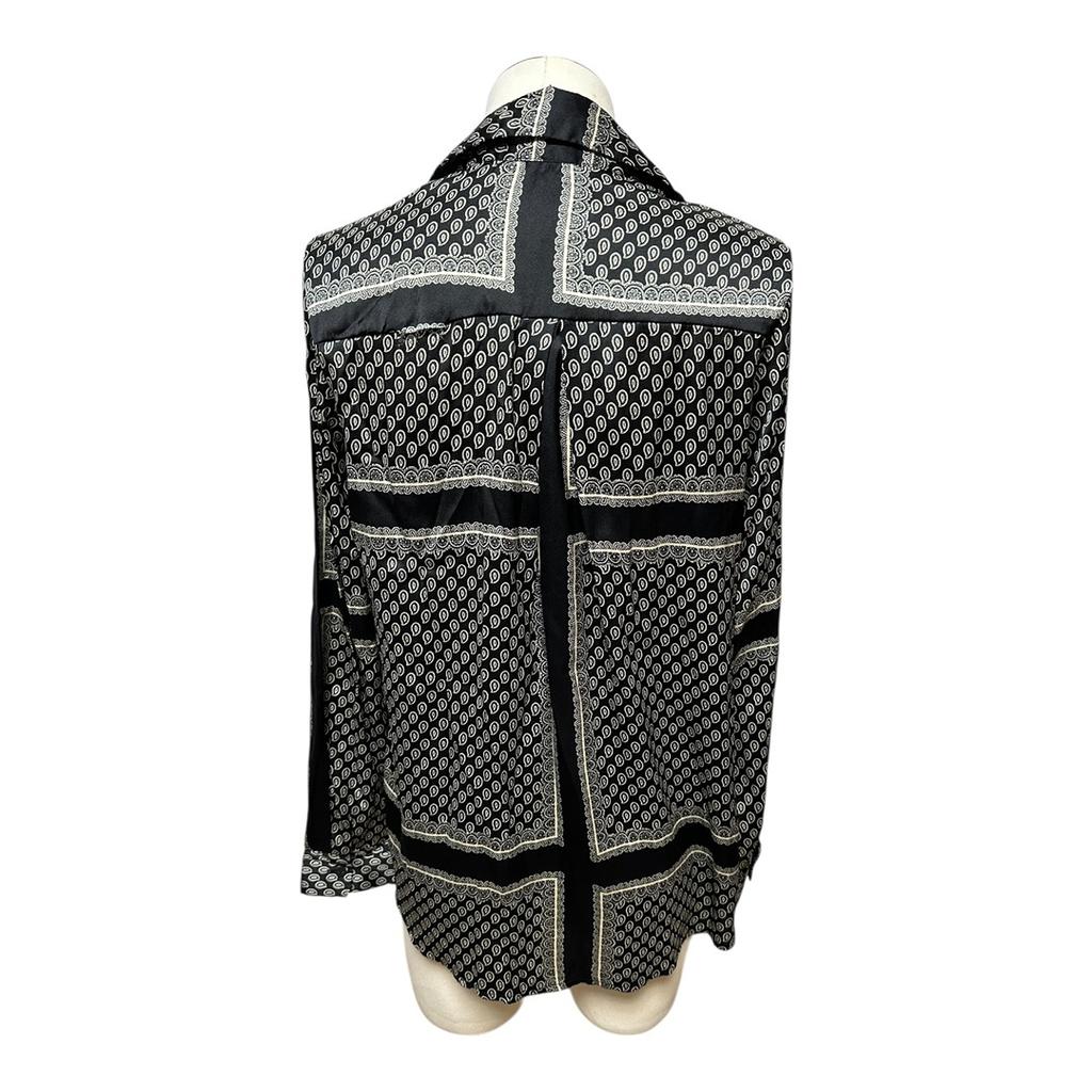 Chemise Alexandra Neel - M - Noir et Blanc - État : Excellent