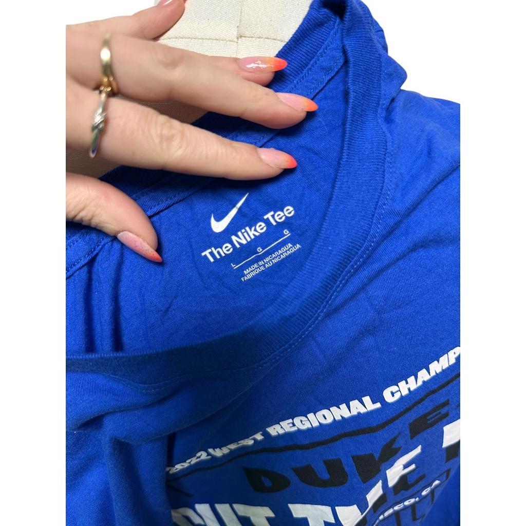 T-shirt Nike Duke Regional Champions - L - Bleu - État : Excellent