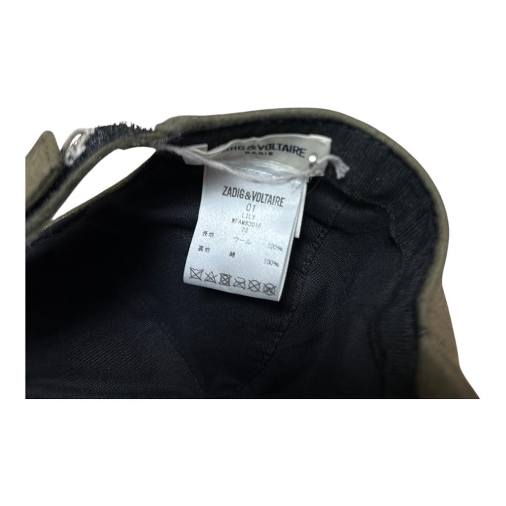 Casquette Zadig & Voltaire - Taille unique - Kaki - État : Excellent