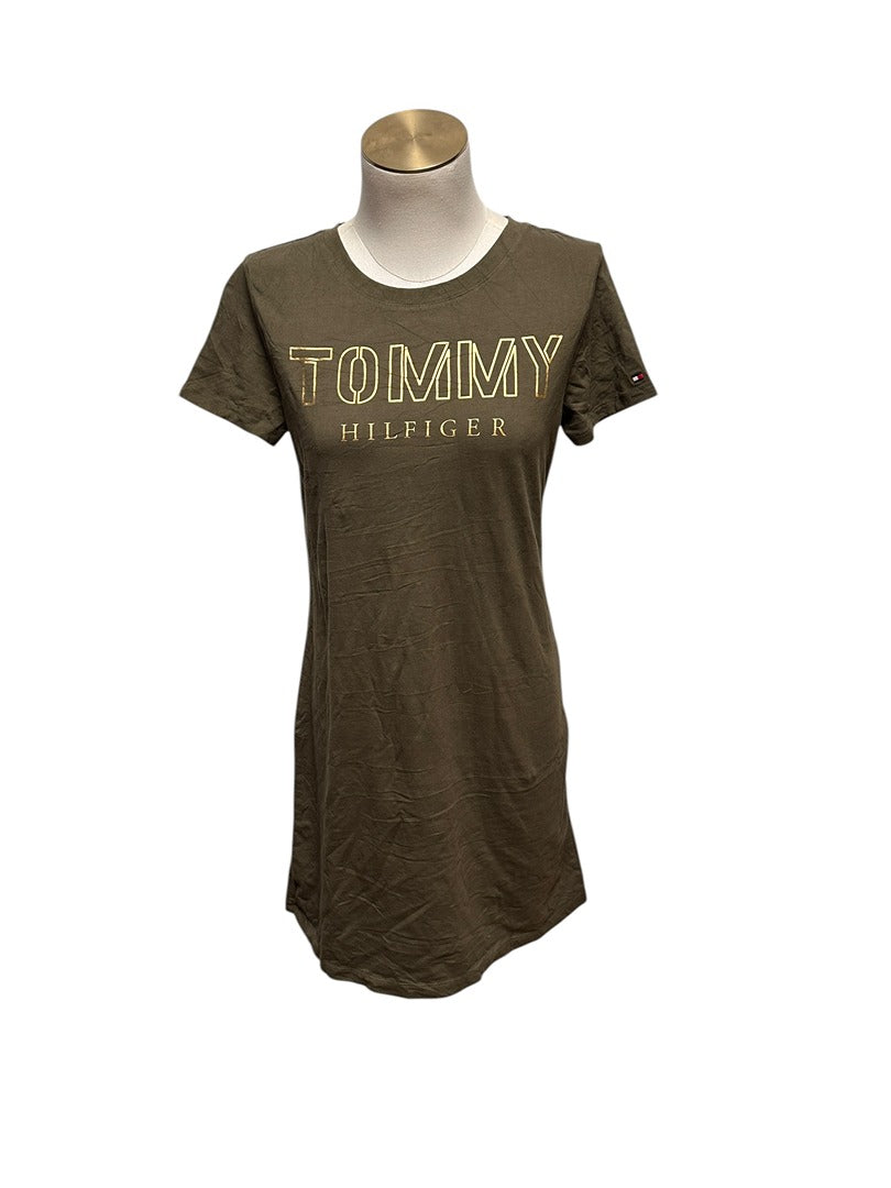 Robe tee-shirt Tommy Hilfiger - S - Kaki - État : Excellent