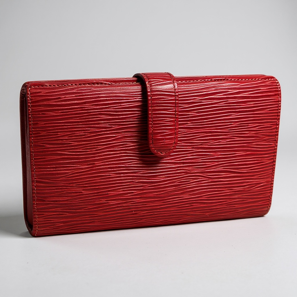 Porte-monnaie Louis Vuitton - Taille unique - Rouge - État : Excellent