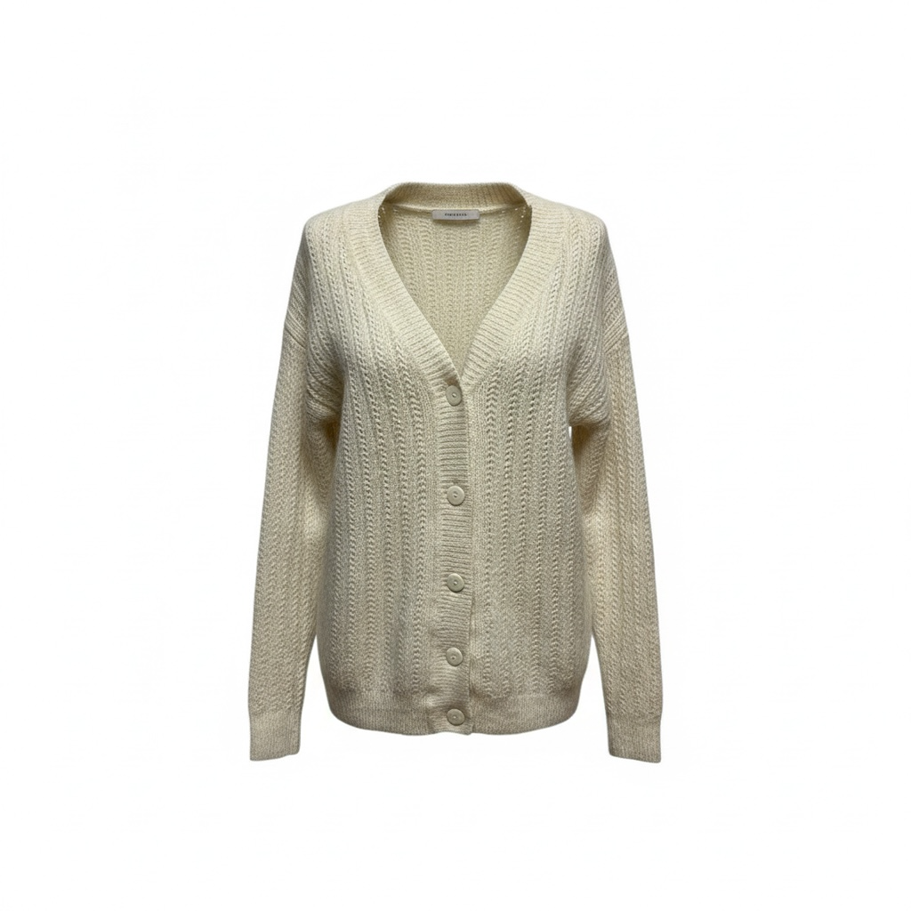 Cardigan Comptoir Des Cotonniers - L - Crème - État : Excellent