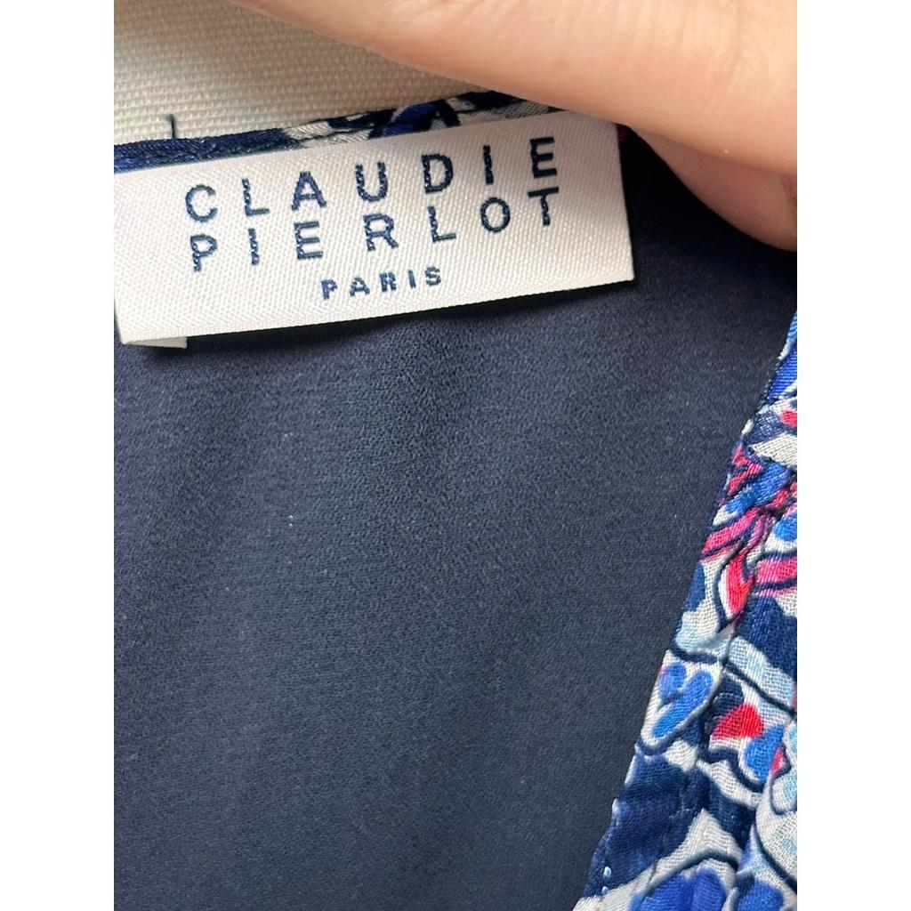 Robe maxi Claudie Pierlot - 36 - Blue - État : Excellent