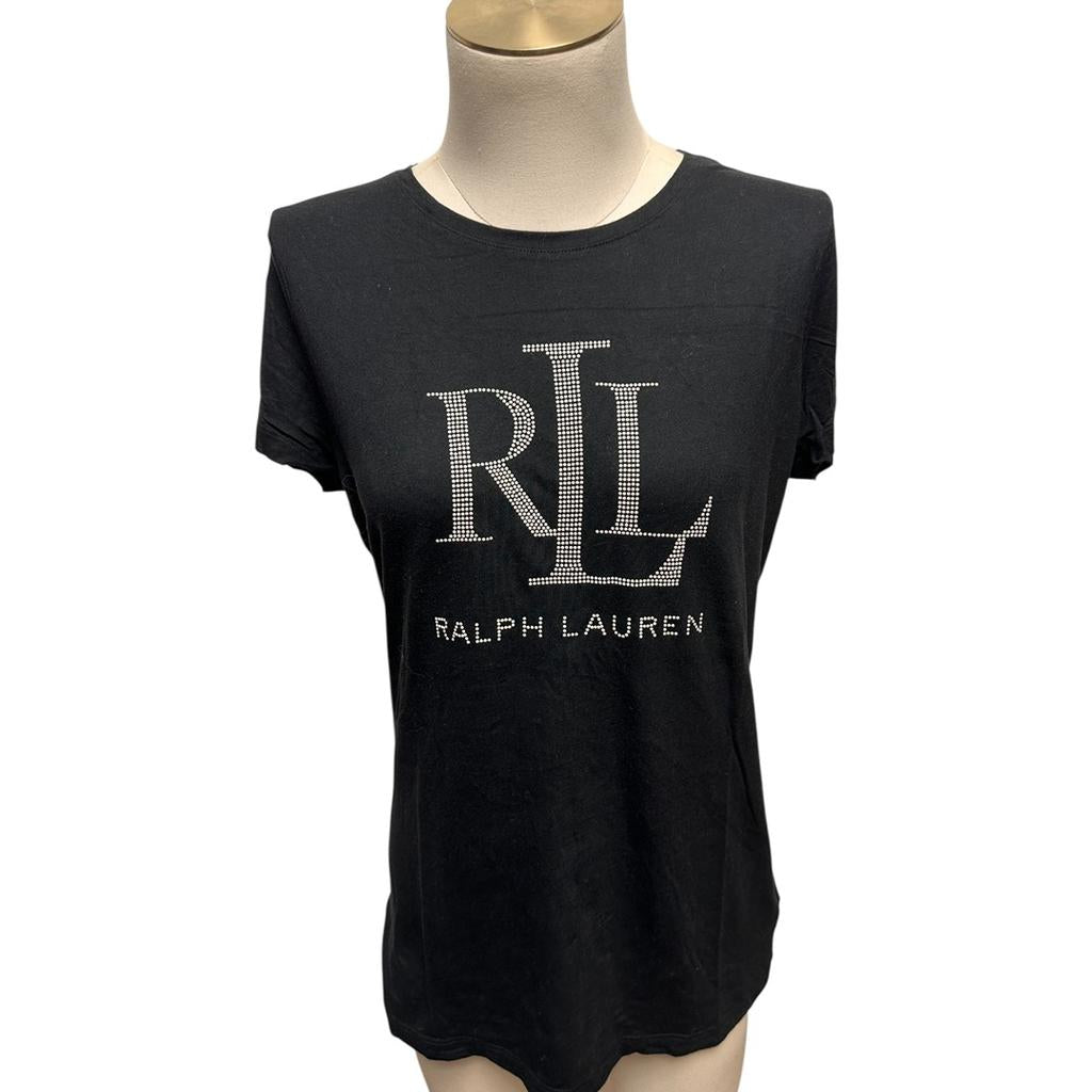 T-shirt Lauren Ralph Lauren - M - Noir - État : Excellent