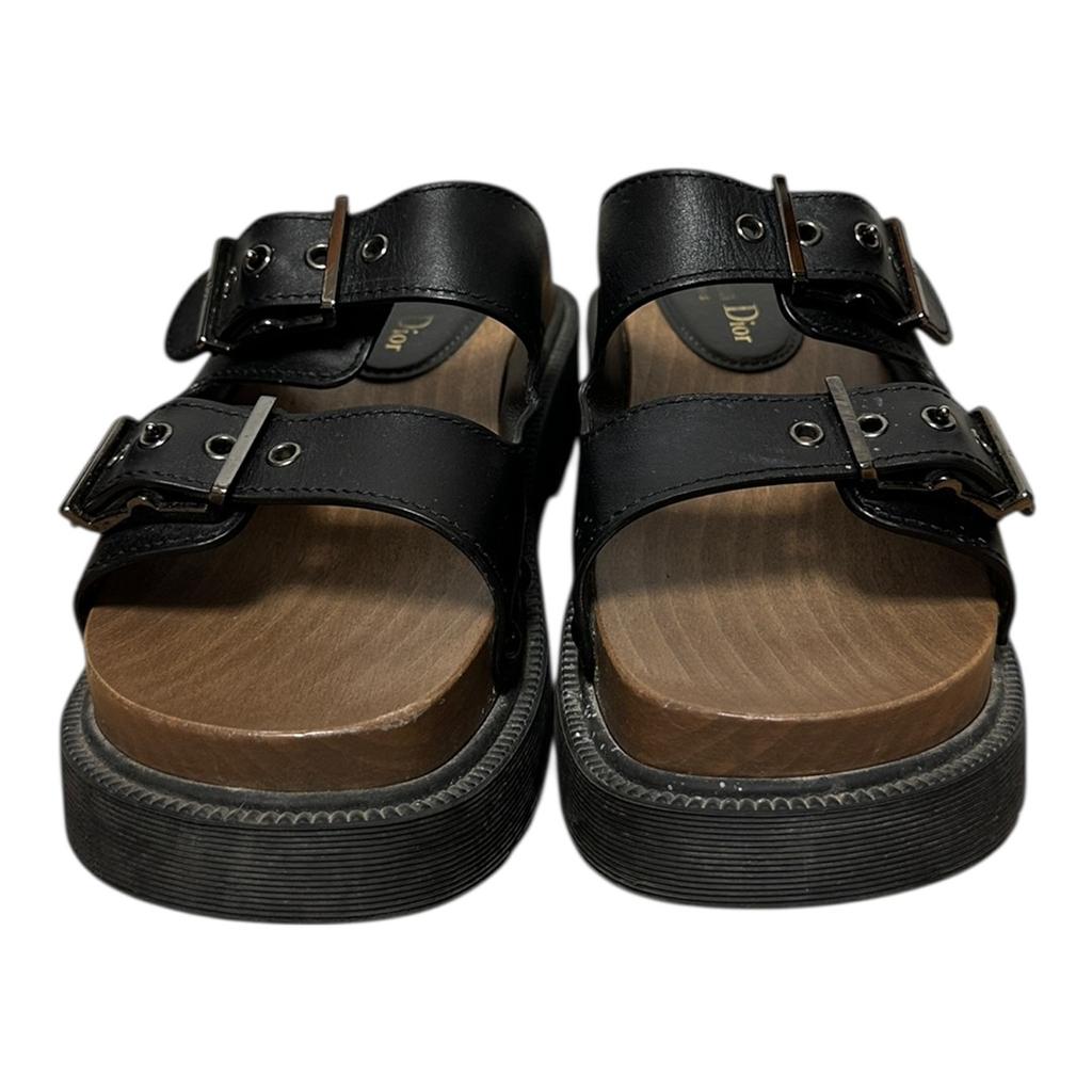 Mules Christian Dior - 38 - Noir - État : Excellent