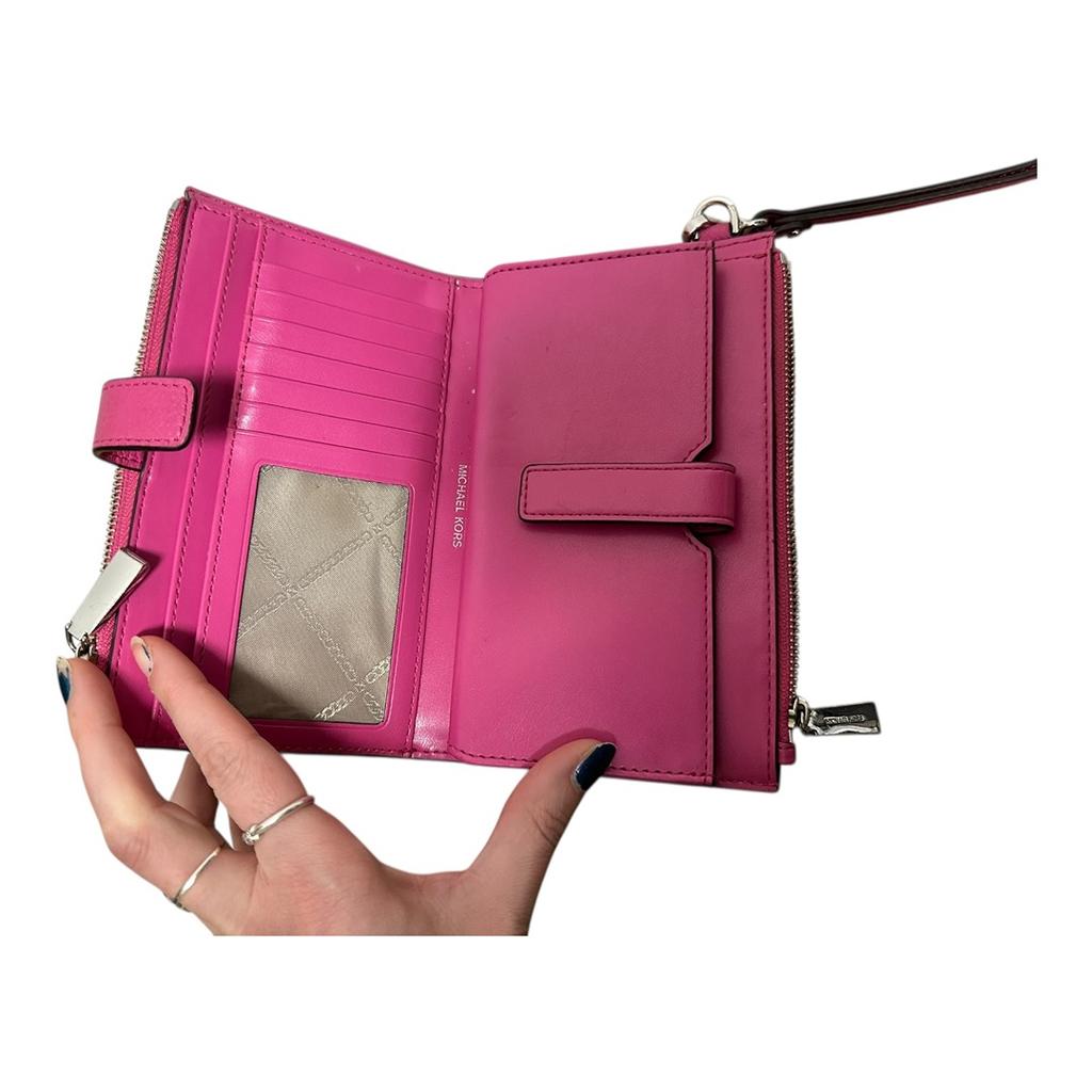 Porte-monnaie Michael Kors - Fuchsia - État : Excellent