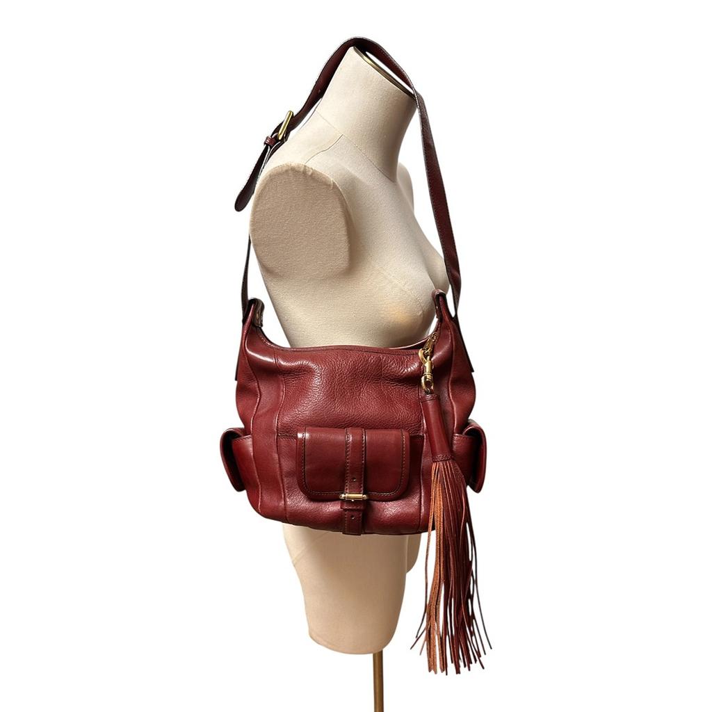 Sac bandoulière Chloé - Taille unique - Bordeaux - État : Excellent