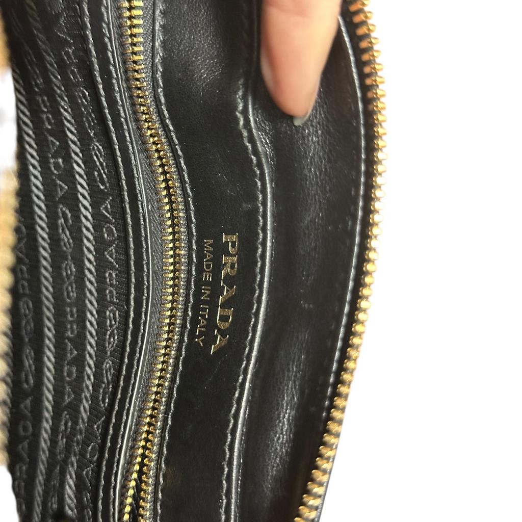 Sac bandoulière Prada - Taille unique - Noir - État : Excellent