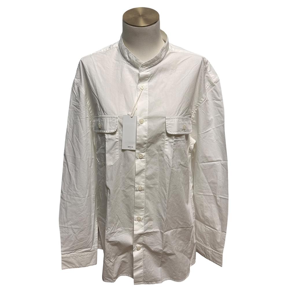 Chemise Mango Man - L - Blanc - État : Excellent