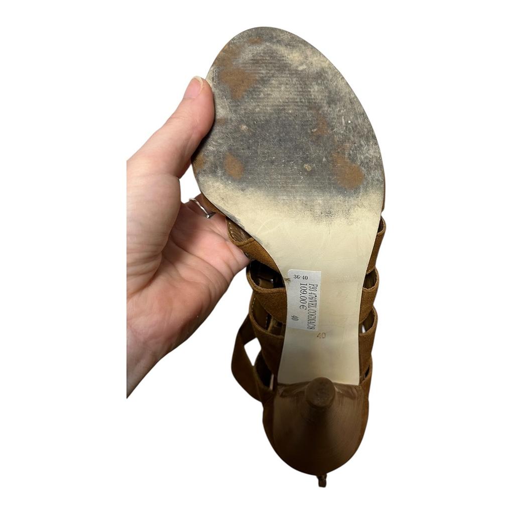 Sandales Minelli - 40 - Marron - État : Très Bon