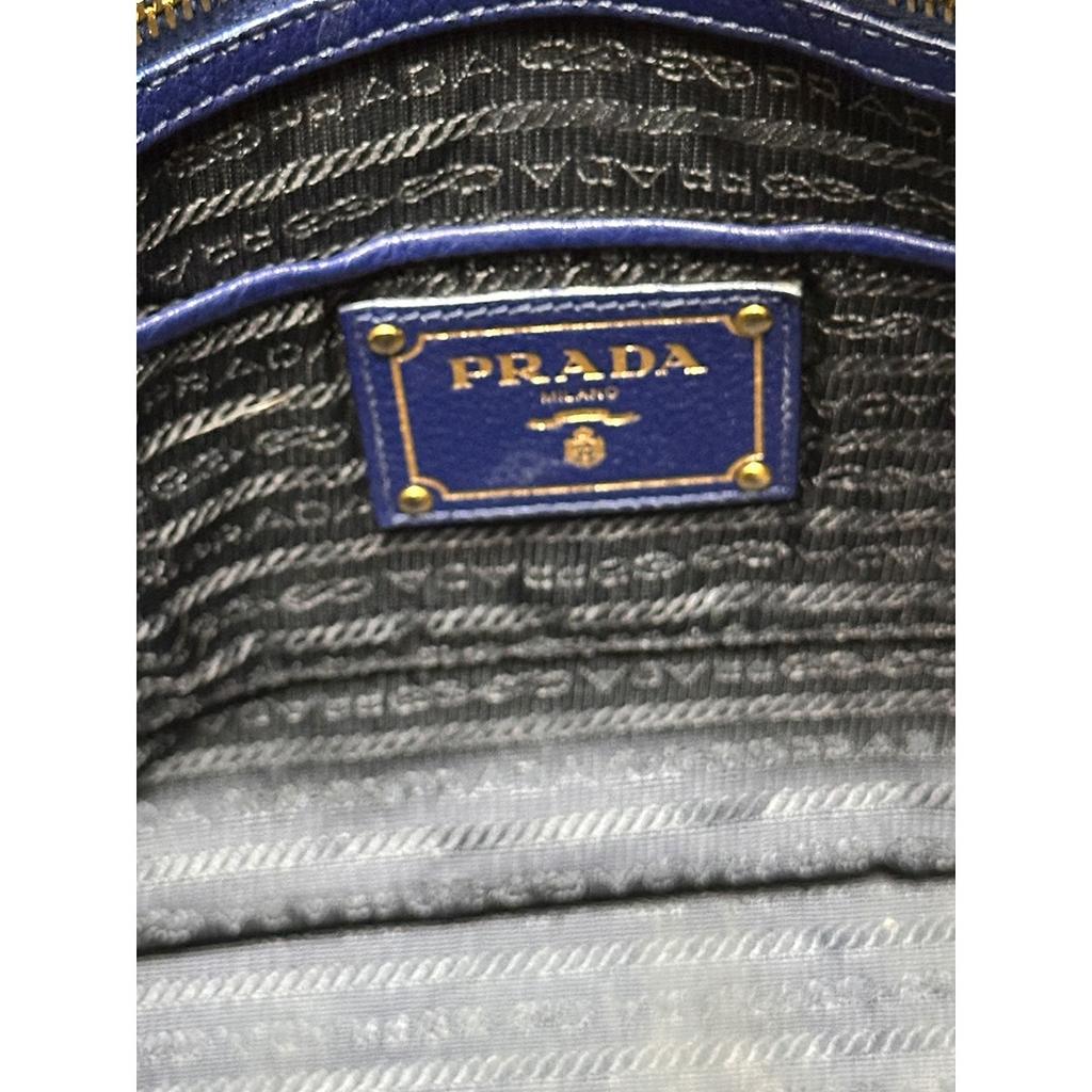 Sac à main Prada - Taille unique - Bleu - État : Excellent