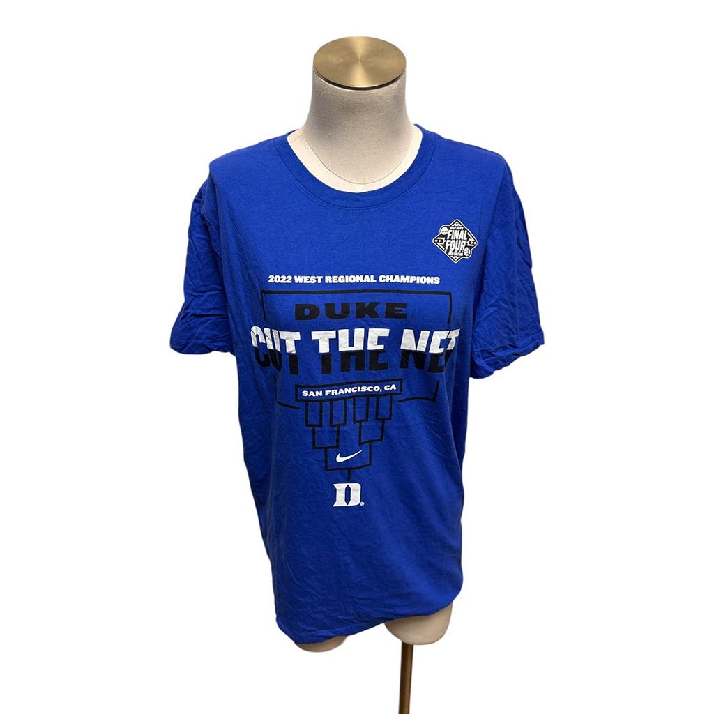 T-shirt Nike Duke Regional Champions - L - Bleu - État : Excellent