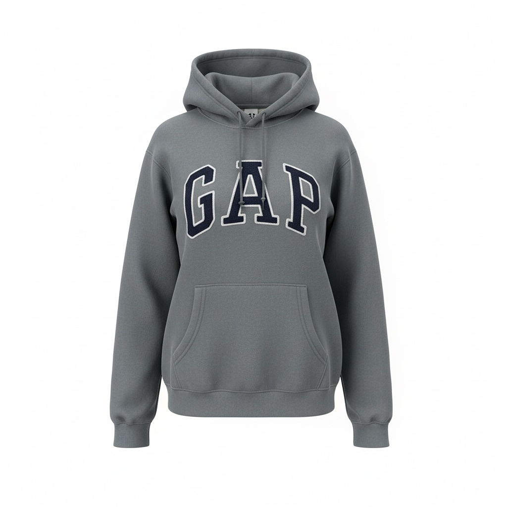 Sweat à capuche Gap - M - Gris - État : Bon