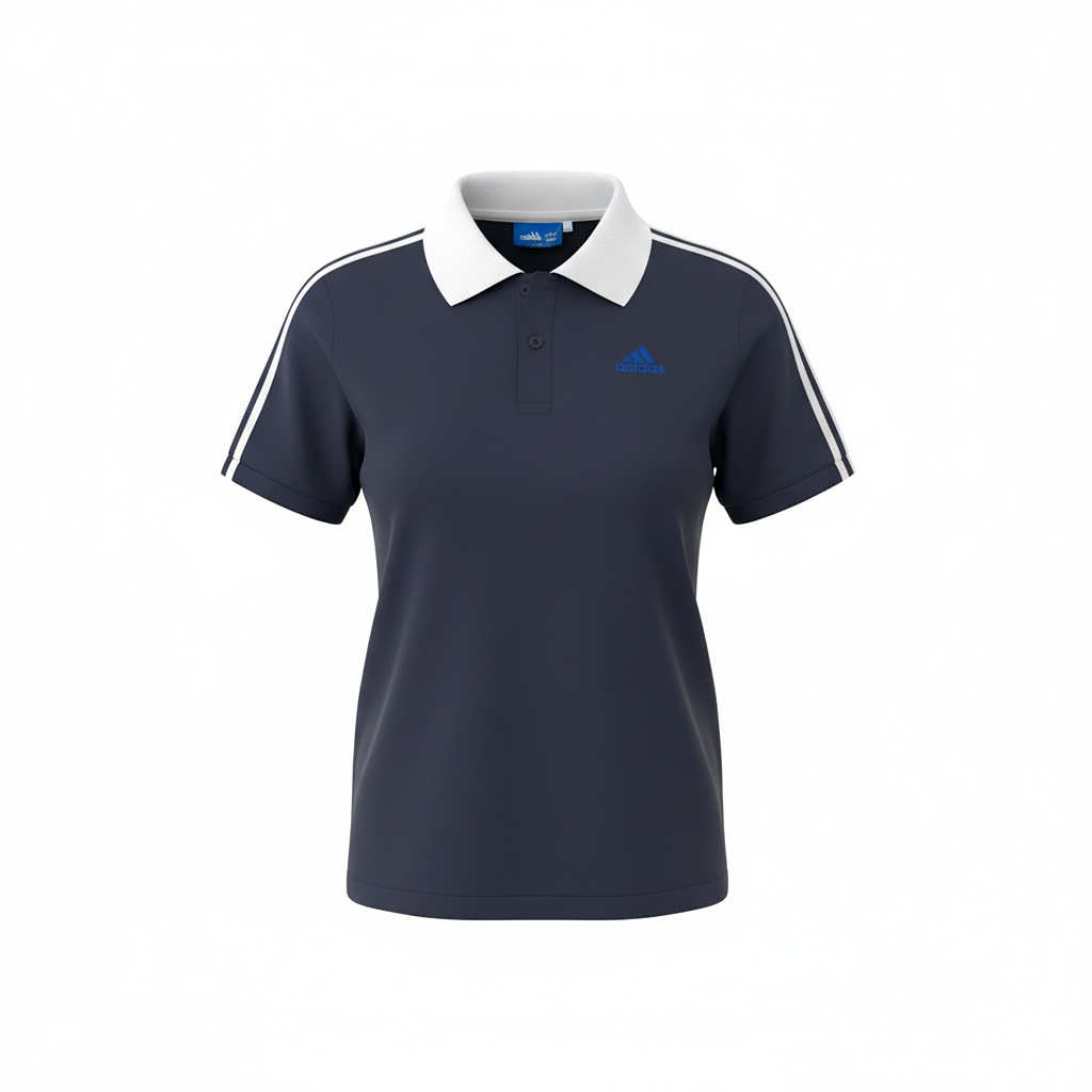 Polo Adidas - L - Marine - État : Excellent