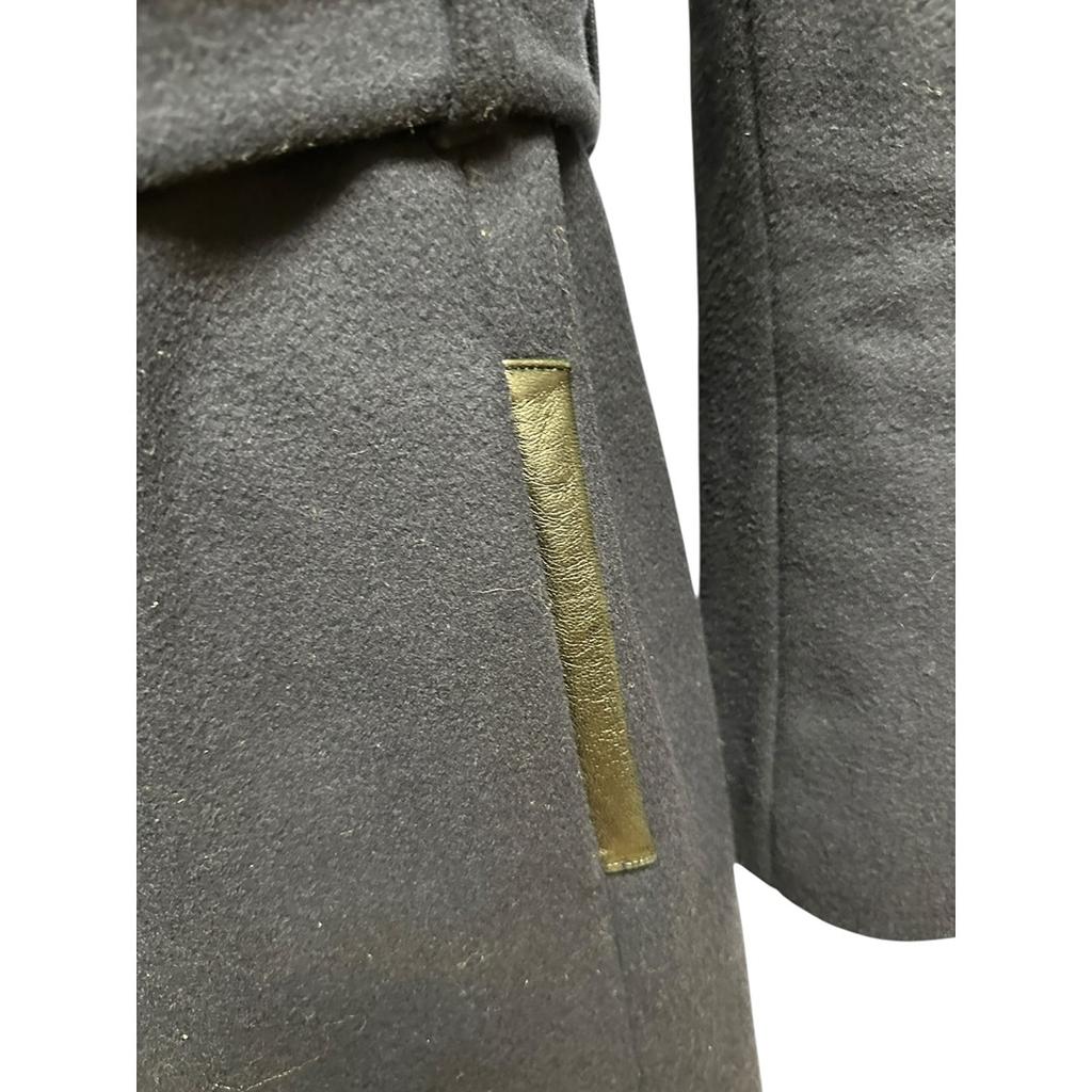 Manteau Sandro - 36 - Bleu marine - État : Excellent
