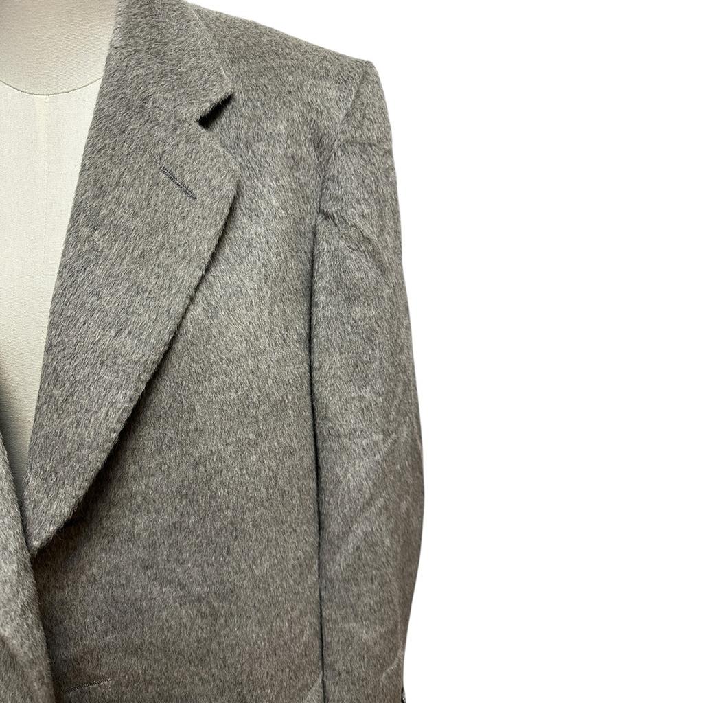 Manteau Long Christian Dior - Xl - Gris - État : Excellent