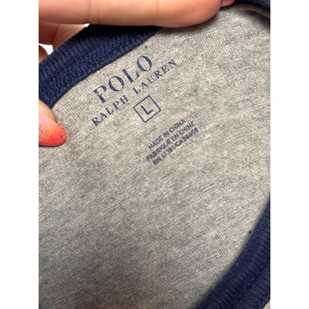 T-shirt Polo Ralph Lauren - L - Gris - État : Excellent