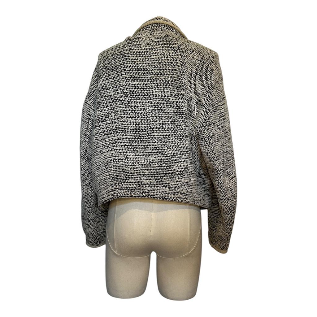 Cardigan Iro - 36 - Noir Blanc - État : Très Bon