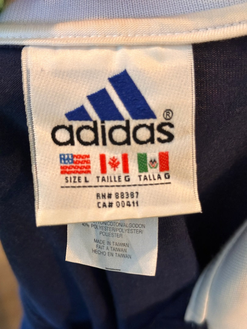 Polo Adidas - L - Marine - État : Excellent