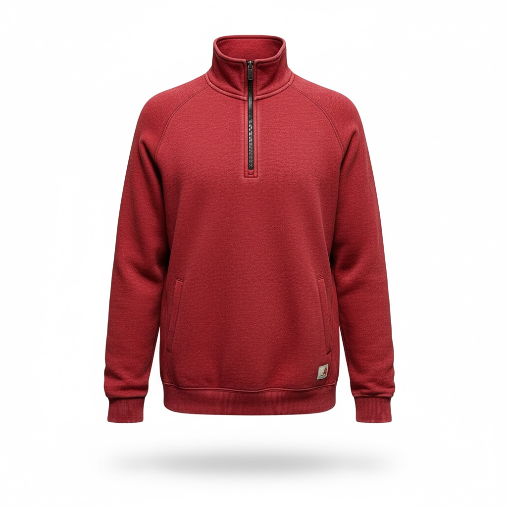 Sweat col zippé Carhartt - Xl - Burgundy - État : Excellent