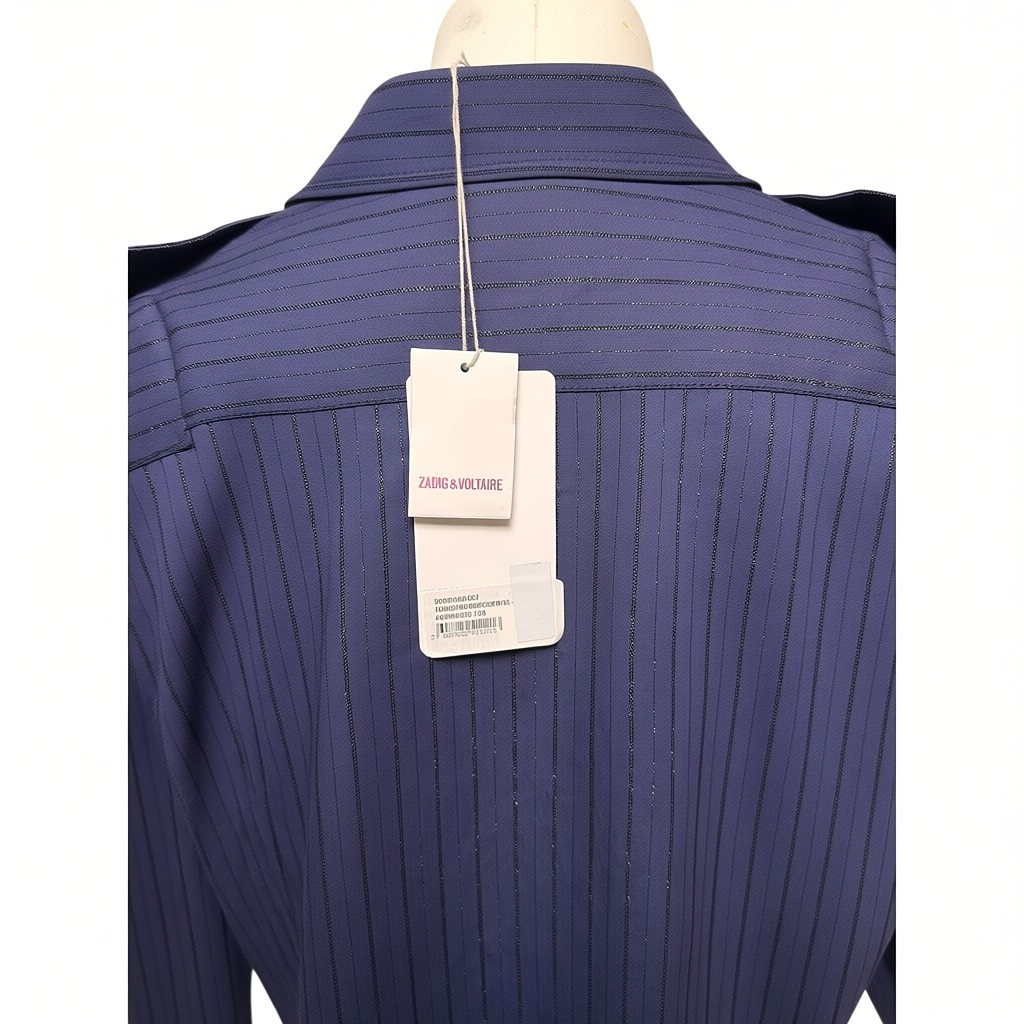 Chemise Zadig & Voltaire - Xs - Marine - État : Neuf avec étiquette