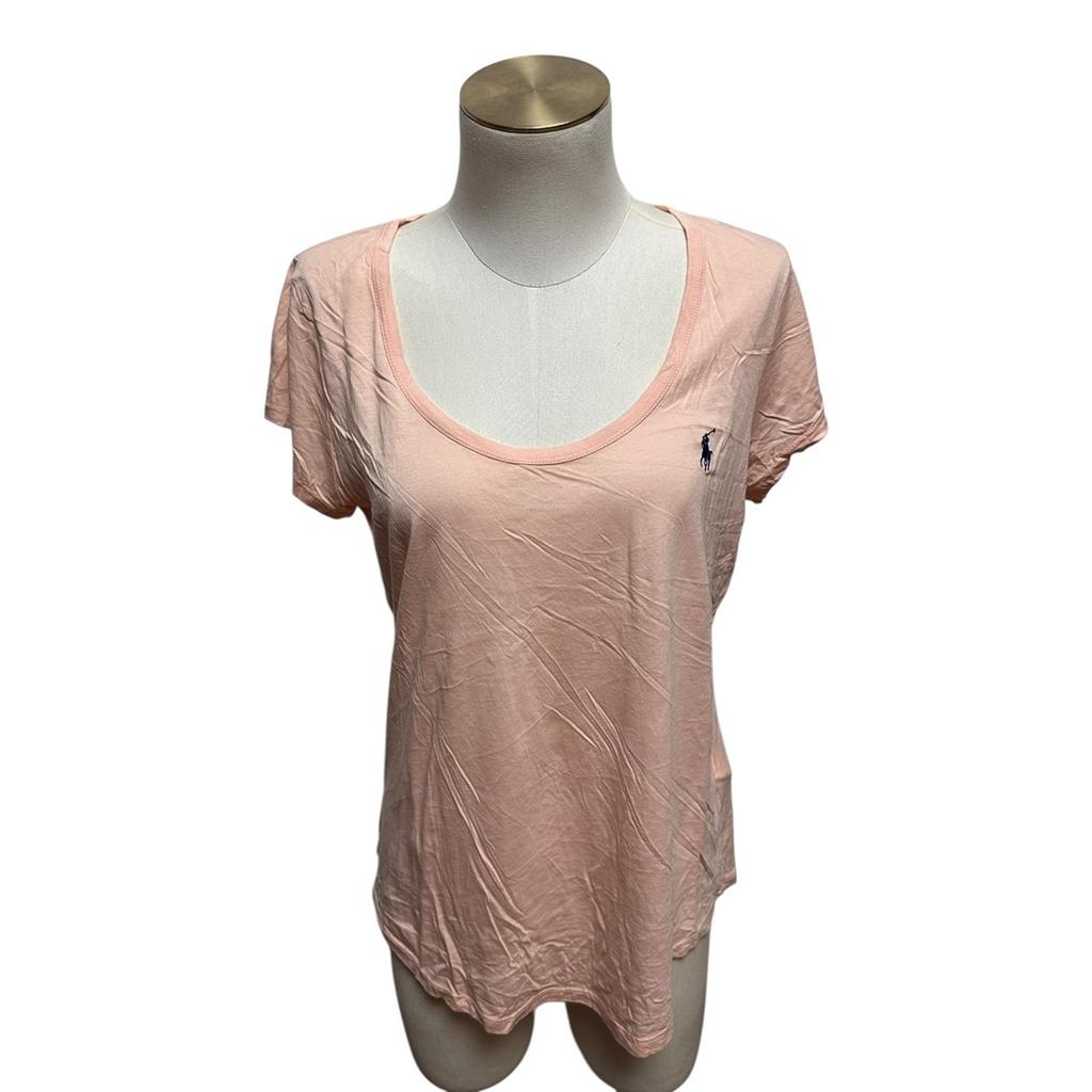 T-shirt Polo Ralph Lauren - L - Corail - État : Excellent