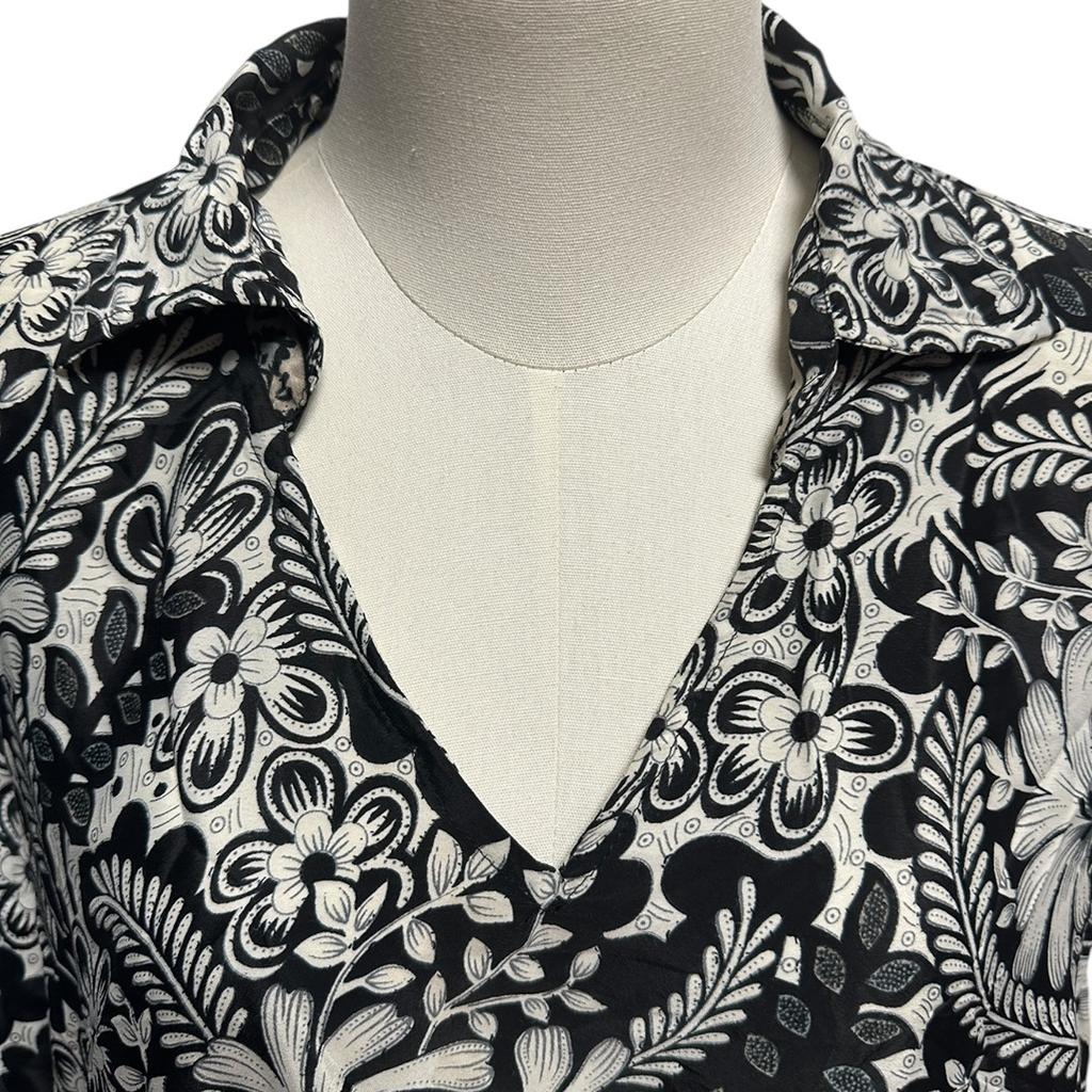 Blouse Gold & Silver - Taille Unique - Noir - État : Trèsbon