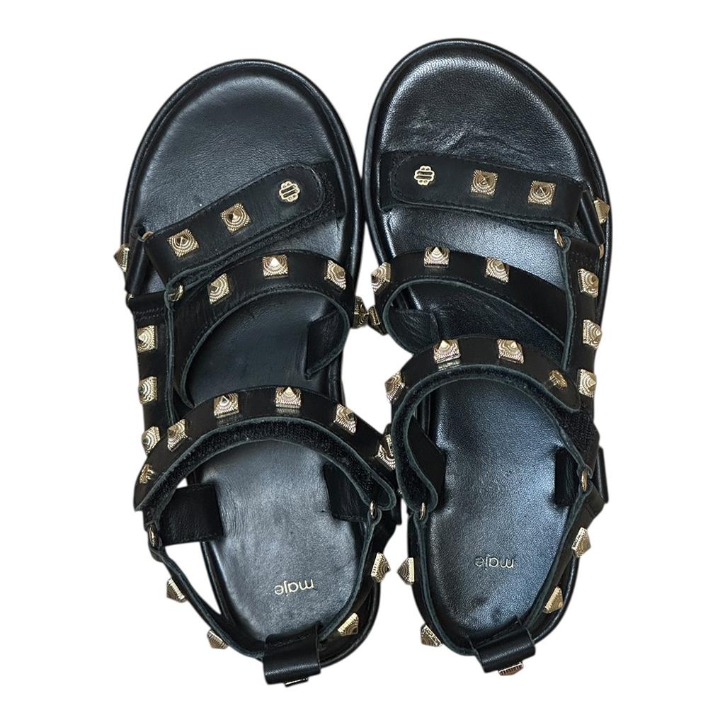 Sandales Maje - 36 - Noir - État : Excellent