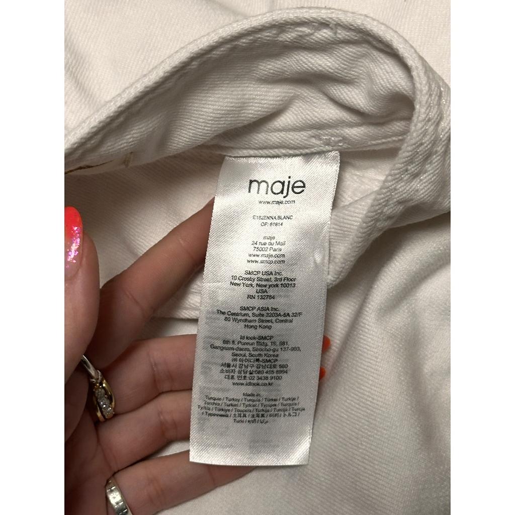 Jupe Maje - 34 - Blanc - État : Excellent