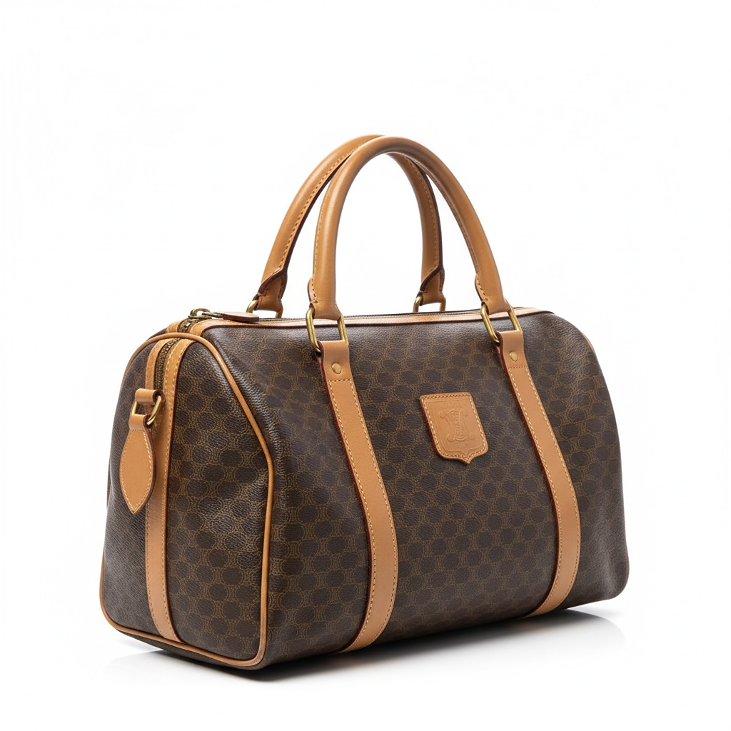 Sac à main Céline - Taille unique - Marron et tan - État : Excellent