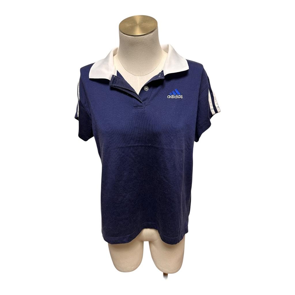 Polo Adidas - L - Marine - État : Excellent